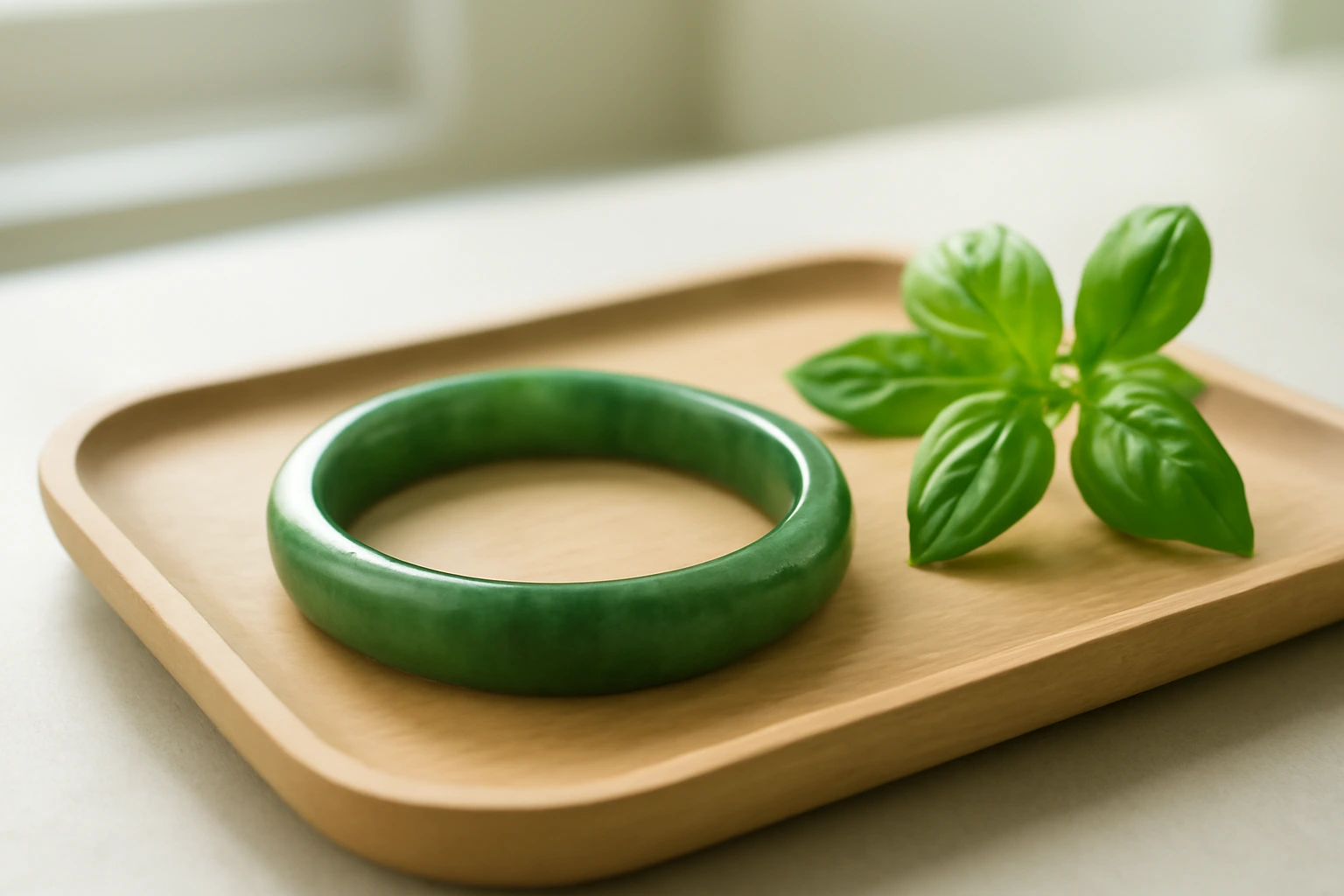 Bích ngọc xanh rau và những chấm đen: khuyết điểm hay chữ ký của nephrite
